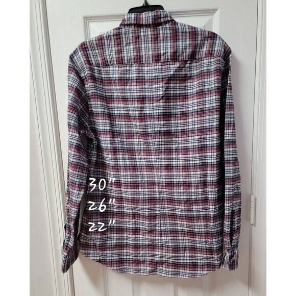 Frank & Eileen Flannel Button-up Shirt S - Picture 2 of 9